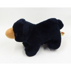 Folkmanis Mini Black Bear Finger Puppet 5 Inch Stuffed Animal Plush